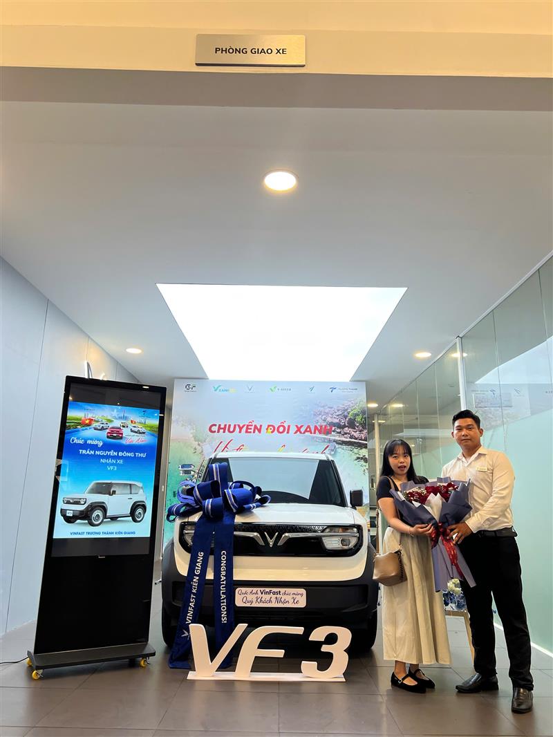 Giao xe cho Quý khách hàng
